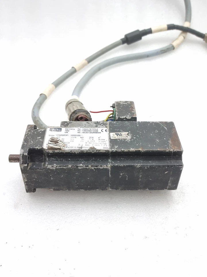 UNTESTED Parker Automation SMBA60301 4892VB640 Servo Motor SMBA60301 Free Ship